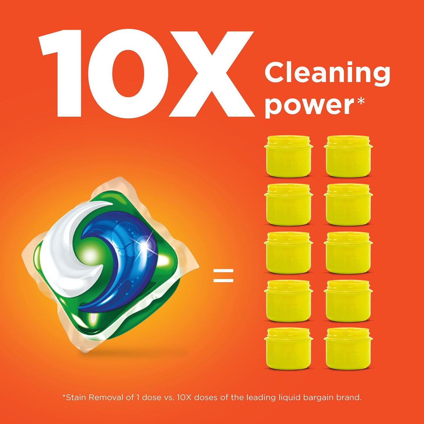 Tide PODS Ultra Oxi Liquid Detergent Pacs (104 Loads)