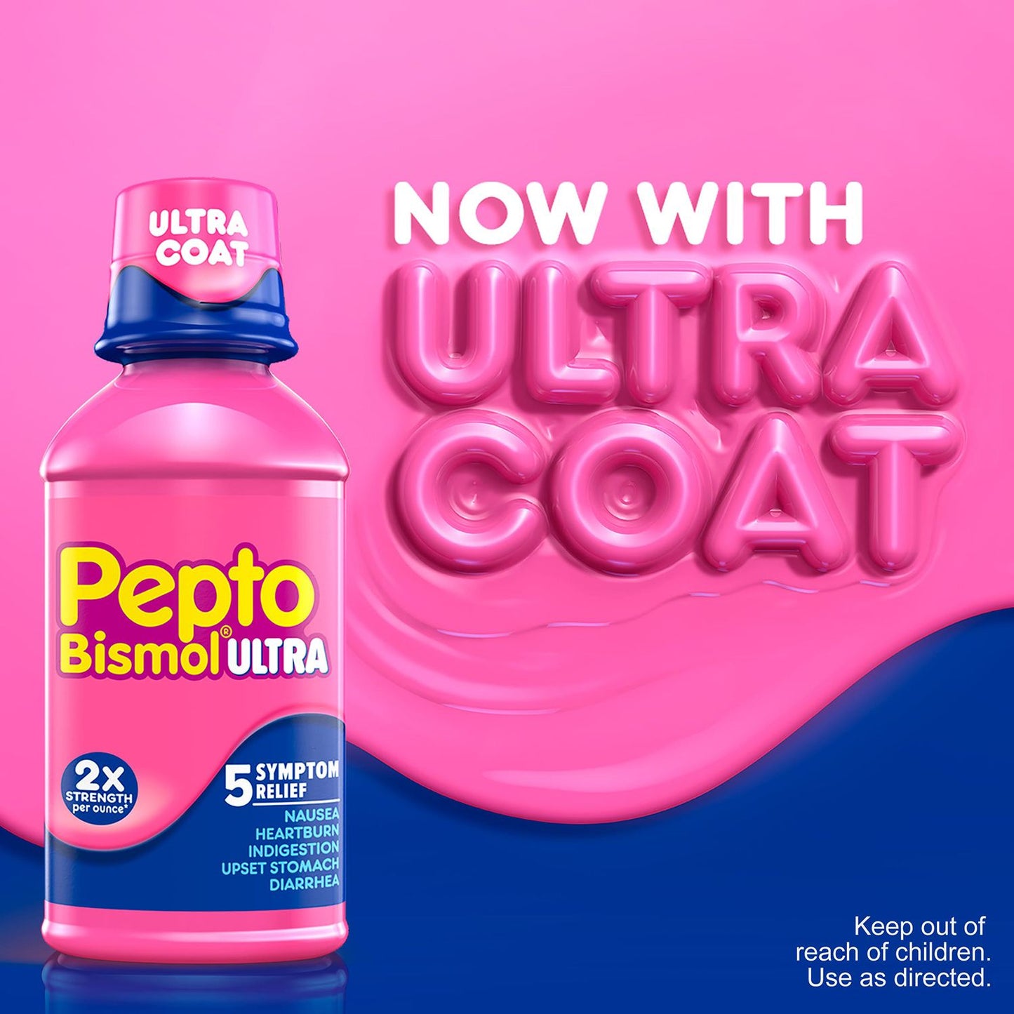 Pepto Bismol Ultra Strength, Original Flavor, Triple Pack (36 oz. each)