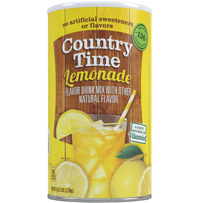 Country Time Lemonade - makes 34 quarts (5lb.)