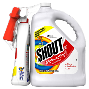 Shout Triple-Acting Liquid 1 Gallon Refill + 32 oz. Shout Trigger