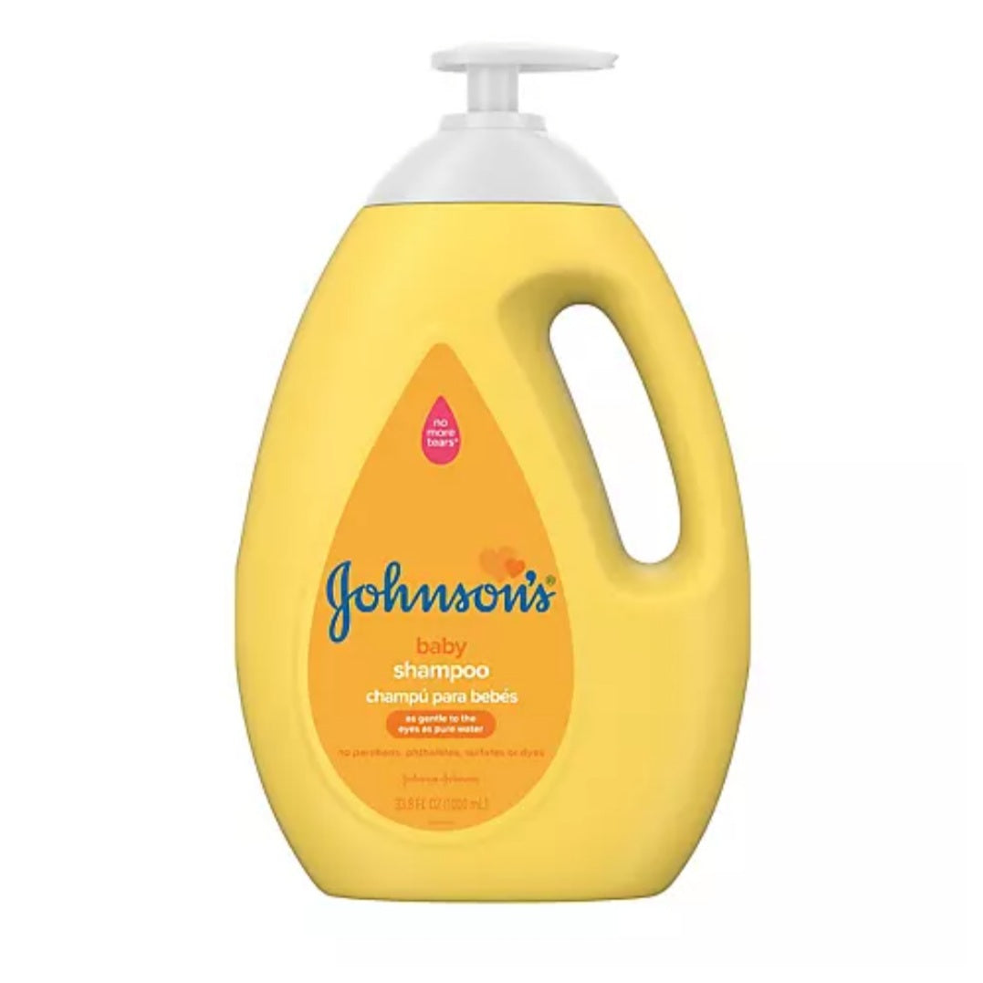 Johnson's Baby Shampoo with Gentle Tear Free Formula, 33.8 fl. oz