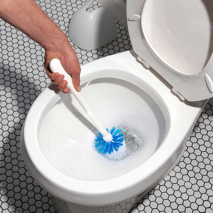 OXO Toilet Brush and Canister Set, 2-pack9