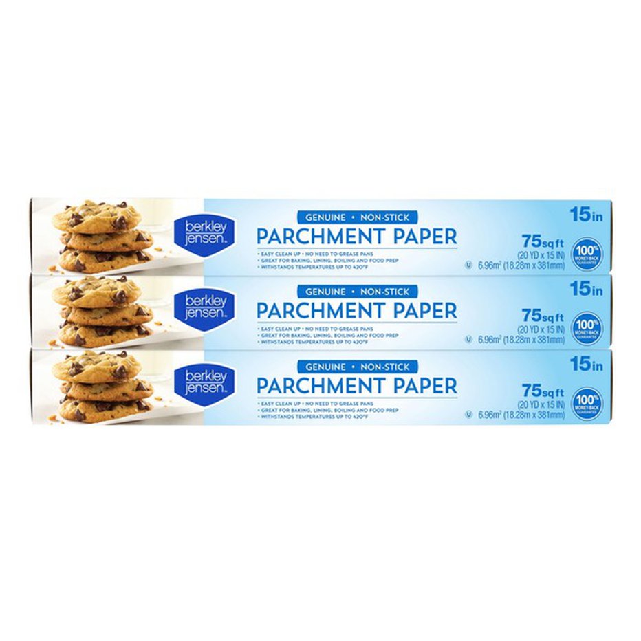Berkley Jensen 15" Parchment Paper, 3 ct.