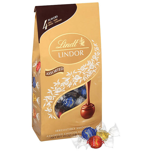 Lindt LINDOR Assorted Chocolate Candy Truffles (21.2 oz.)