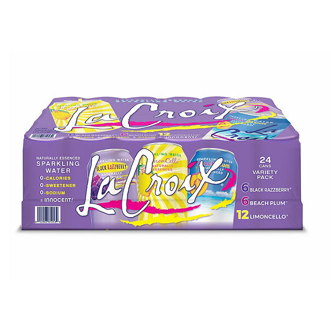 LaCroix Sparkling Water Variety Pack (12 fl. oz., 24 pk.)