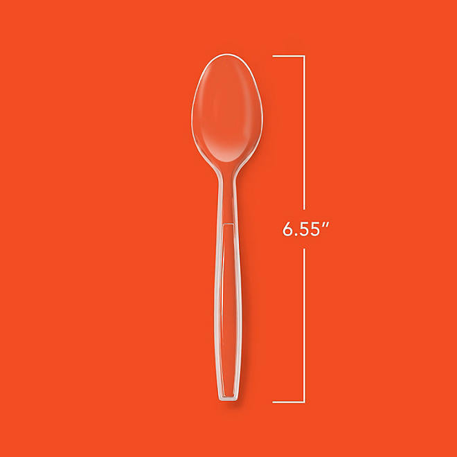 Hefty Clear Heavy-Weight Plastic Spoons (300 ct.)