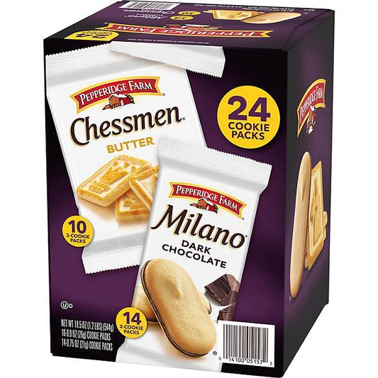 Pepperidge Farm Premium Cookie Variety Pack (24 pk.)