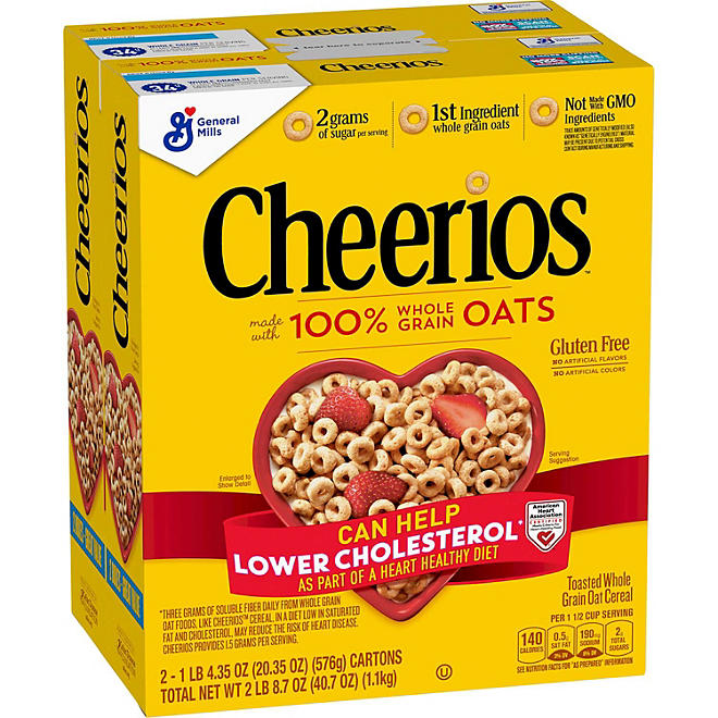 Cheerios Breakfast Cereal (20.35 oz., 2 pk.)