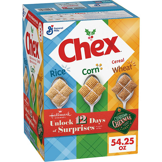 Triple Chex Rice, Wheat and Corn (54.25 oz., 3 pk.)