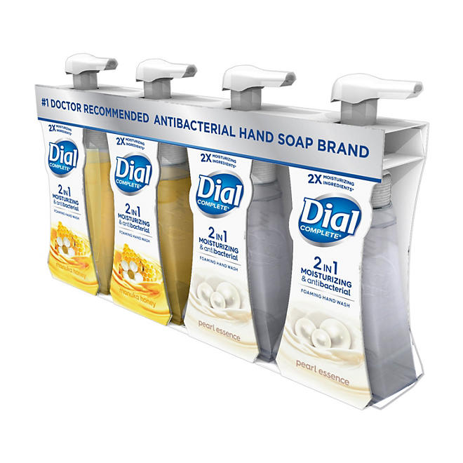 Dial Complete Foaming Hand Wash, Variety Pack (7.5 fl. oz., 4 pk.)