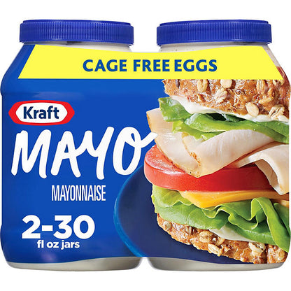 Kraft Real Mayo Creamy and Smooth Mayo (30 oz., 2 pk.)