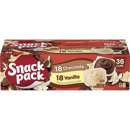 Snack Pack Pudding Variety Pack (3.25 oz., 36 pk.)