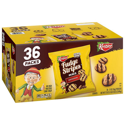 Keebler Mini Fudge Stripe Cookies (2 oz., 36 ct.)