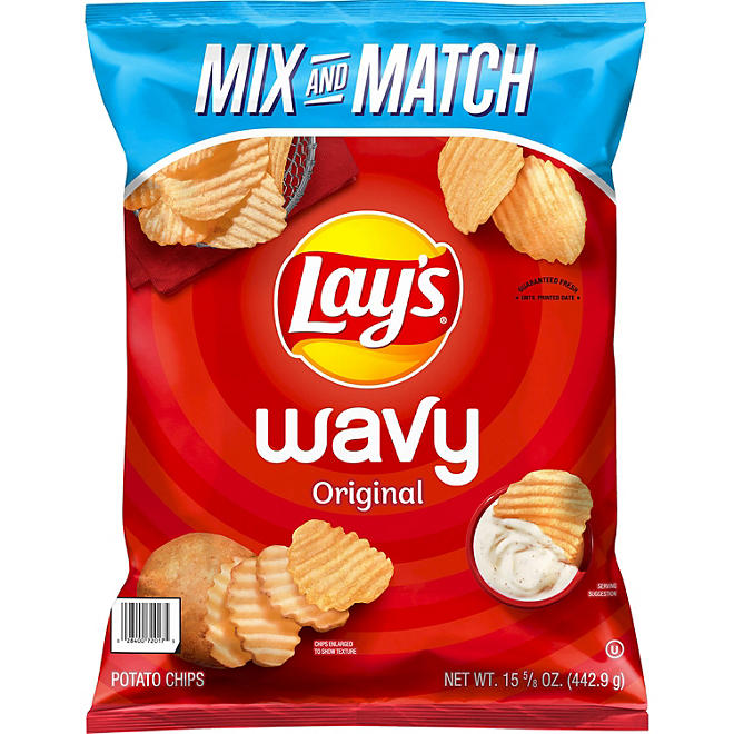 Lay's Wavy Original Potato Chips (15.625 oz.)