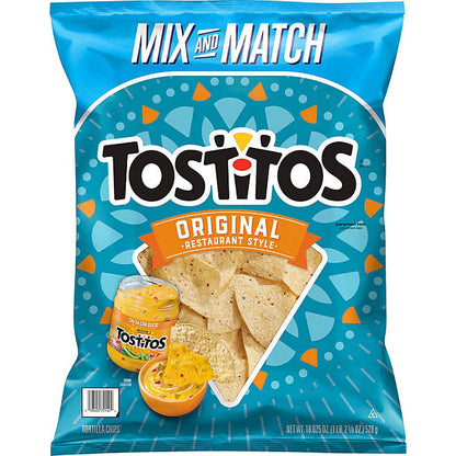 Tostitos Original Restaurant Style Tortilla Chips (19.125 oz.) ( NEW LARGER BAG)