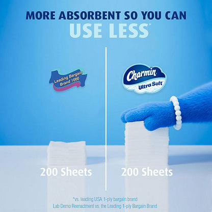 Charmin Ultra Soft Toilet Paper Extra Mega Rolls (213 Sheets/Roll, 32 Rolls)