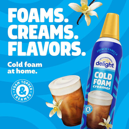International Delight French Vanilla Cold Foam Creamer (28 oz., 2 pk.)