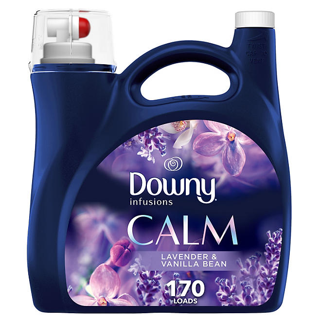 Downy Ultra Infusions Liquid Fabric Conditioner, Calm (170 loads, 115 fl. oz.)