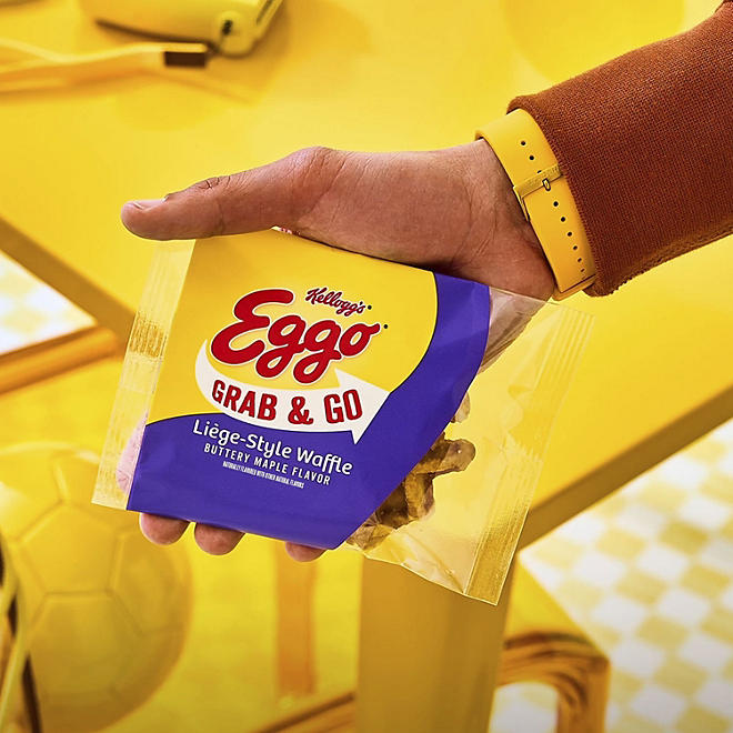 Kellogg's Eggo Waffles, Liege-Style Buttery Maple (12 ct.)