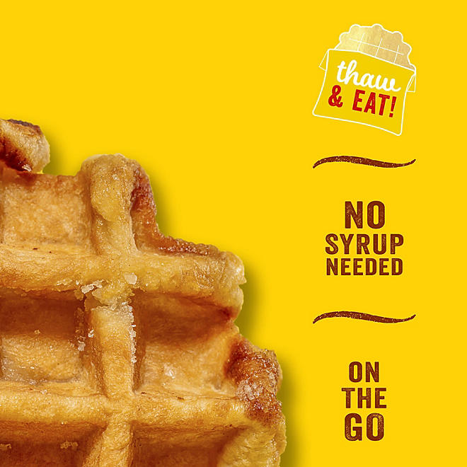 Kellogg's Eggo Waffles, Liege-Style Buttery Maple (12 ct.)