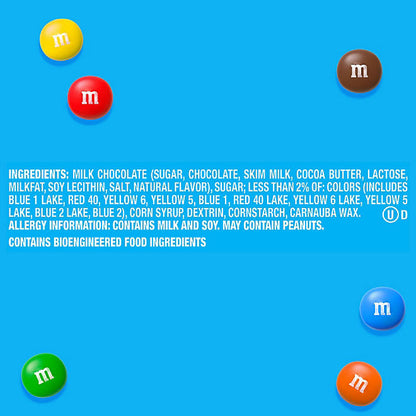 M&M’S Minis Milk Chocolate Candy Resealable Bulk Jar (52 oz.)