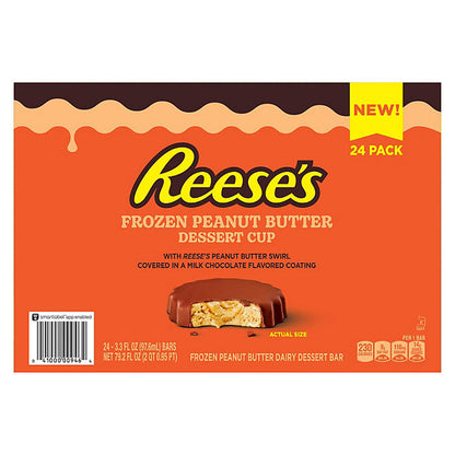 Reese’s Frozen Peanut Butter Dessert Cups (3.3 oz, 24 ct.)
