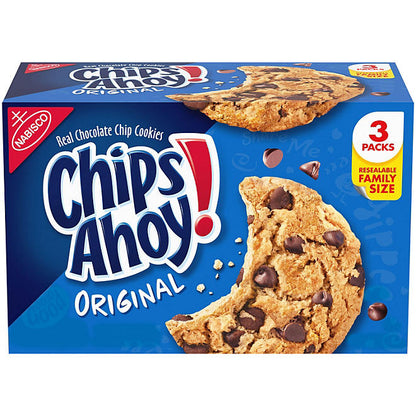 CHIPS AHOY! Chocolate Chip Cookies, Family Size (3 pk.)