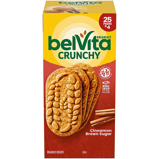 belVita Cinnamon Brown Sugar Breakfast Biscuits (25 pk.)