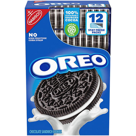 OREO Chocolate Sandwich Cookies (62.76 oz., 12 pk.)