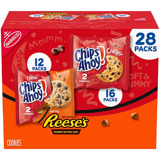 CHIPS AHOY! Chewy Chocolate Chip Cookies Variety Pack (28 pk.)