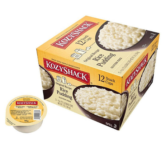 Kozy Shack Rice Pudding Original Recipe Snack Cups (12 ct.)