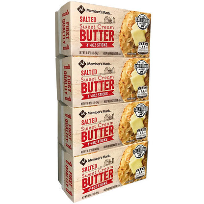 Member's Mark Salted Sweet Cream Butter (4 lbs.)