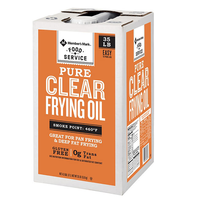 Member's Mark 100% Pure Clear Frying Oil (35 lbs.)