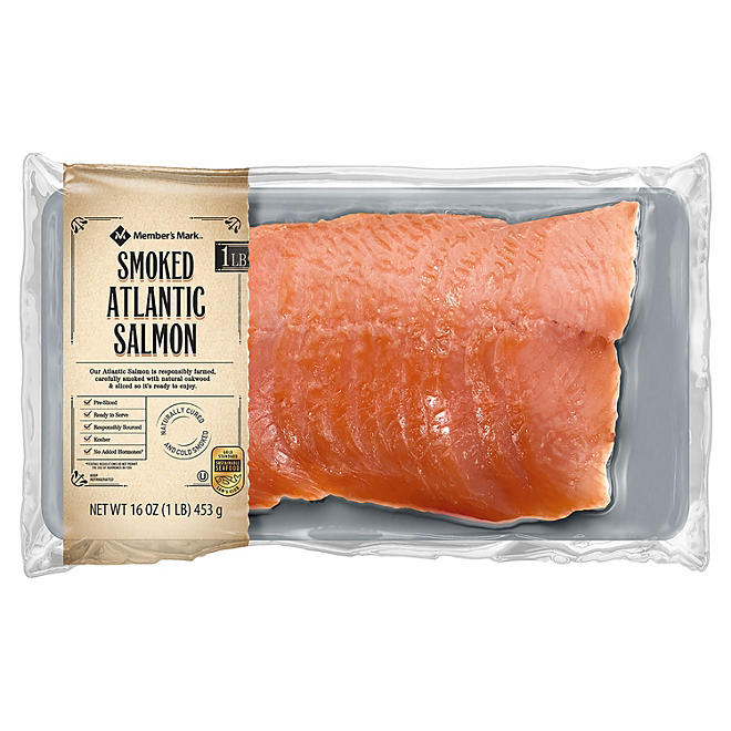 Member's Mark Cold Smoked Atlantic Salmon (1 lb.)