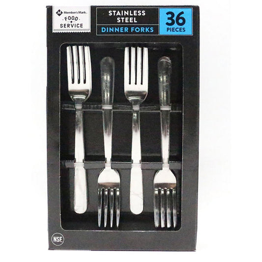 Member's Mark Stainless Steel Dinner Forks (36 ct.)