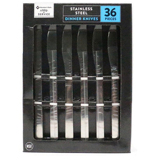 Member's Mark Stainless Steel Dinner Knife Set (36 ct.)