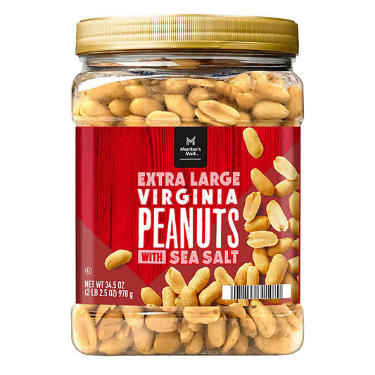 Member's Mark Extra Large Virginia Peanuts (34.5 oz.)