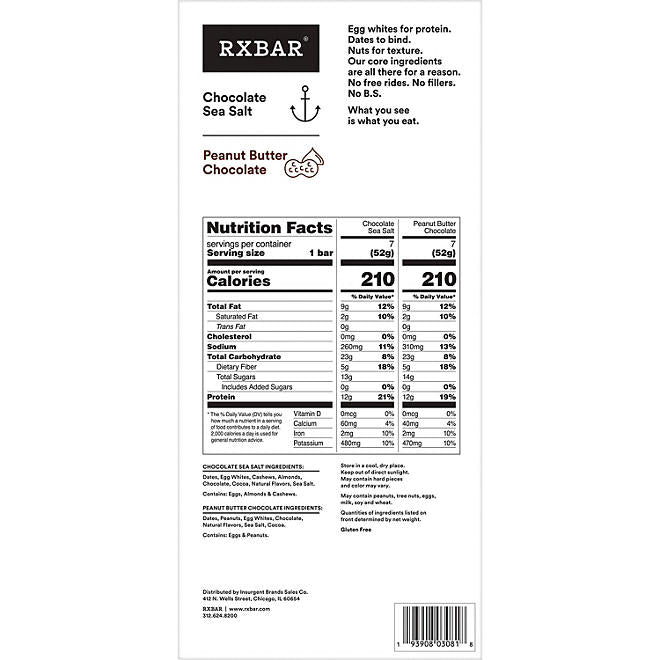 RXBAR Variety Pack (1.83 oz., 14 pk.)