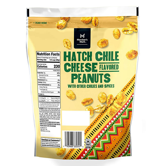 Hatch Chile Cheese Flavored Peanuts (20 oz.)