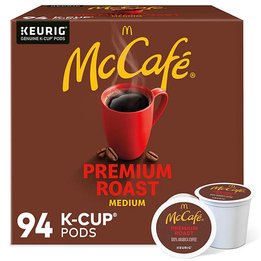 McCafé Premium Roast K-Cup Coffee Pods (94 ct.)