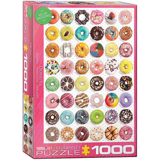 Donut Tops 1000-Piece Puzzle