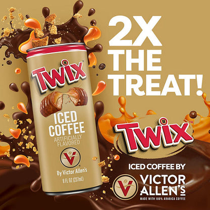 Victor Allen's Coffee Twix Ready-to-Drink Iced Coffee (8 fl. oz., 12 pk.)