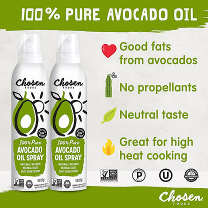 Chosen Foods Avocado Oil Cooking Spray (13.5, 2 pk.)