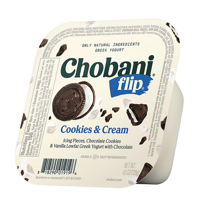 Chobani Flip Low-Fat Greek Yogurt (4.5 oz., 16 ct.)