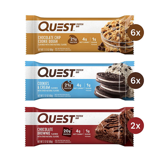 Quest Protein Bar Variety Pack (14 ct.)