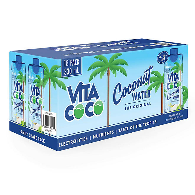 Vita Coco Coconut Water (11.1 fl. oz., 18 pk.)