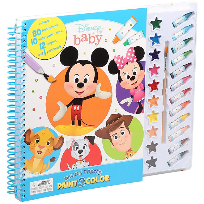 Disney Baby: Deluxe Poster Paint and Color