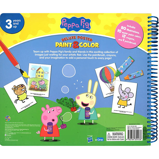 Deluxe Poster Paint & Color (Peppa Pig)