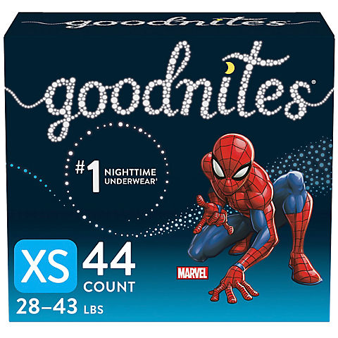 GoodNites Bedtime Underwear for Boys (Choose Your Size)