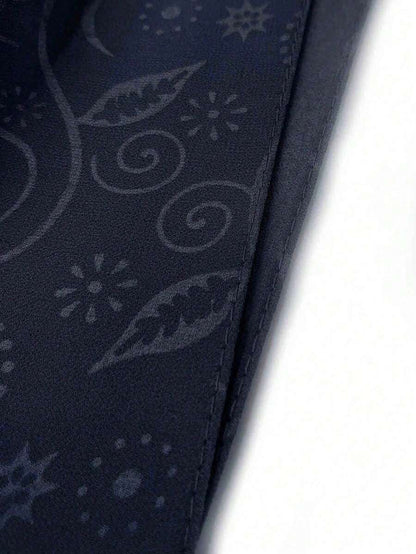 ELEGANT PAISLEY PRINT CHIFFON LARGE SCARF